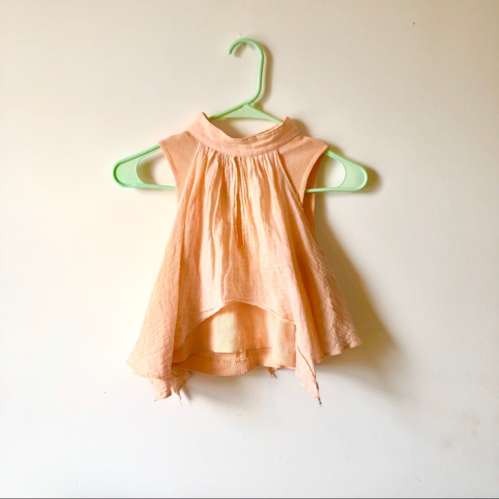 🍑 Gorgeous vintage peach top size small